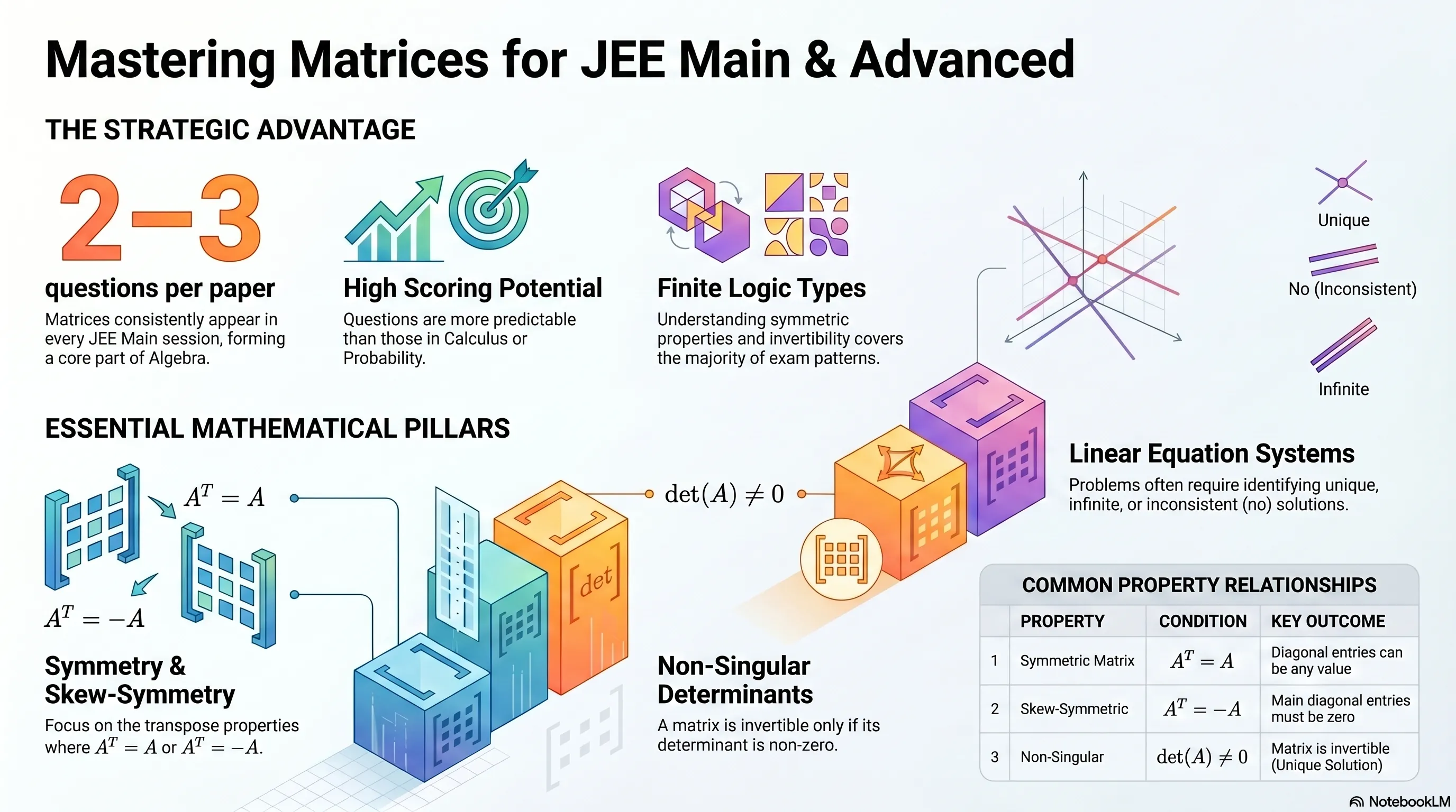Matrices - JEE Main Previous Year Question with Solutions