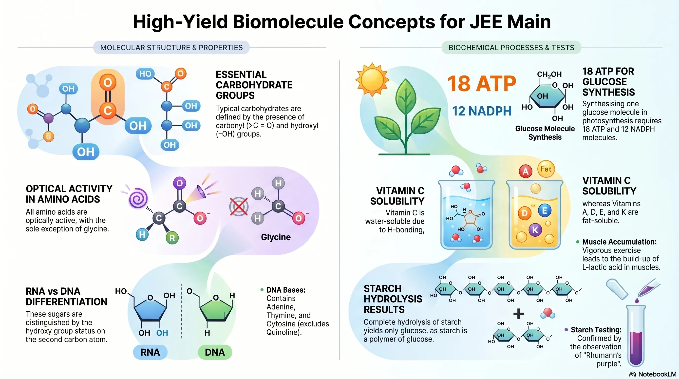 Biomolecule - JEE Main Previous Year Questions with Solutions