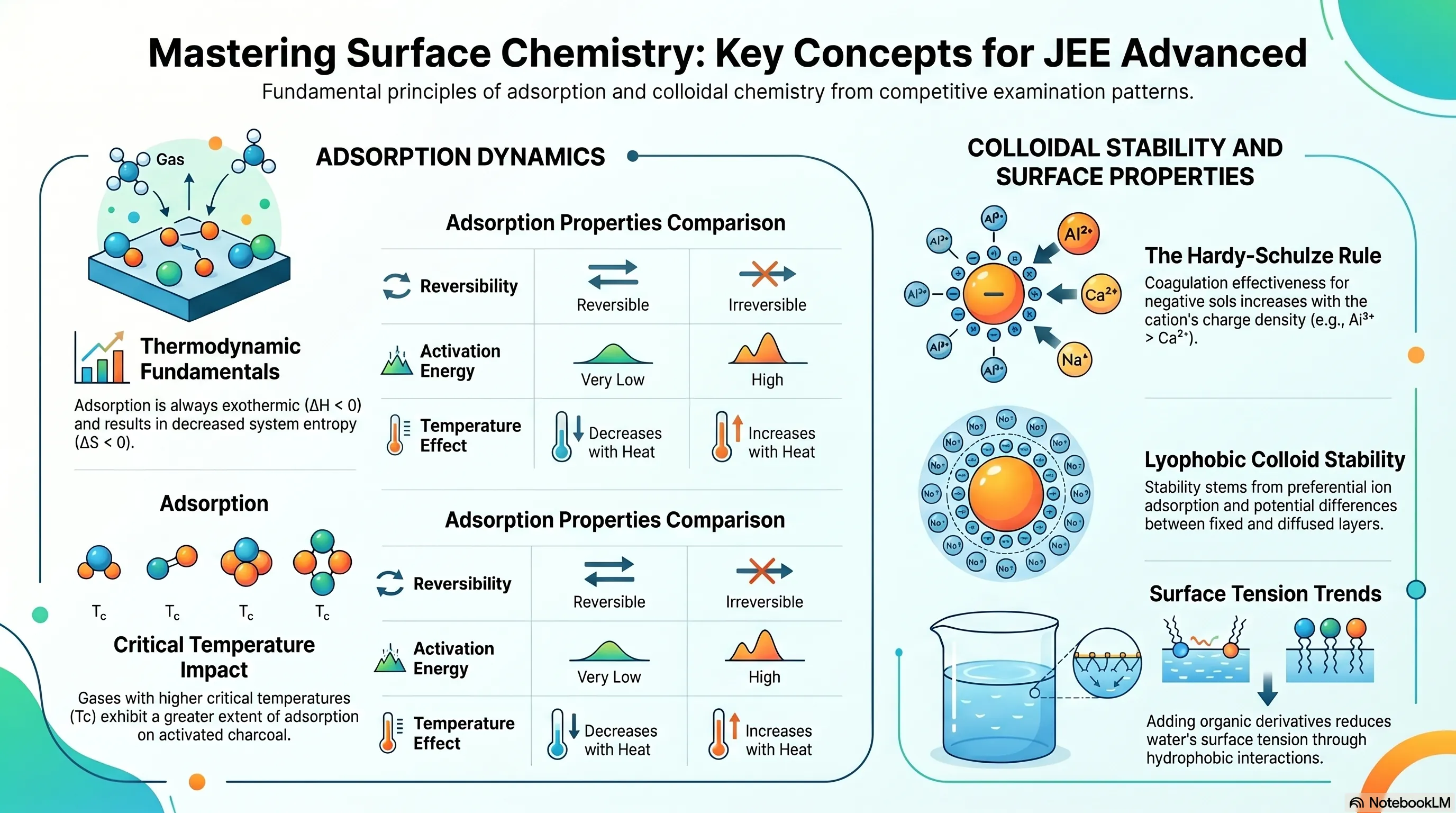 Surface Chemistry - JEE Advanced Previous Year Questions with Solutions