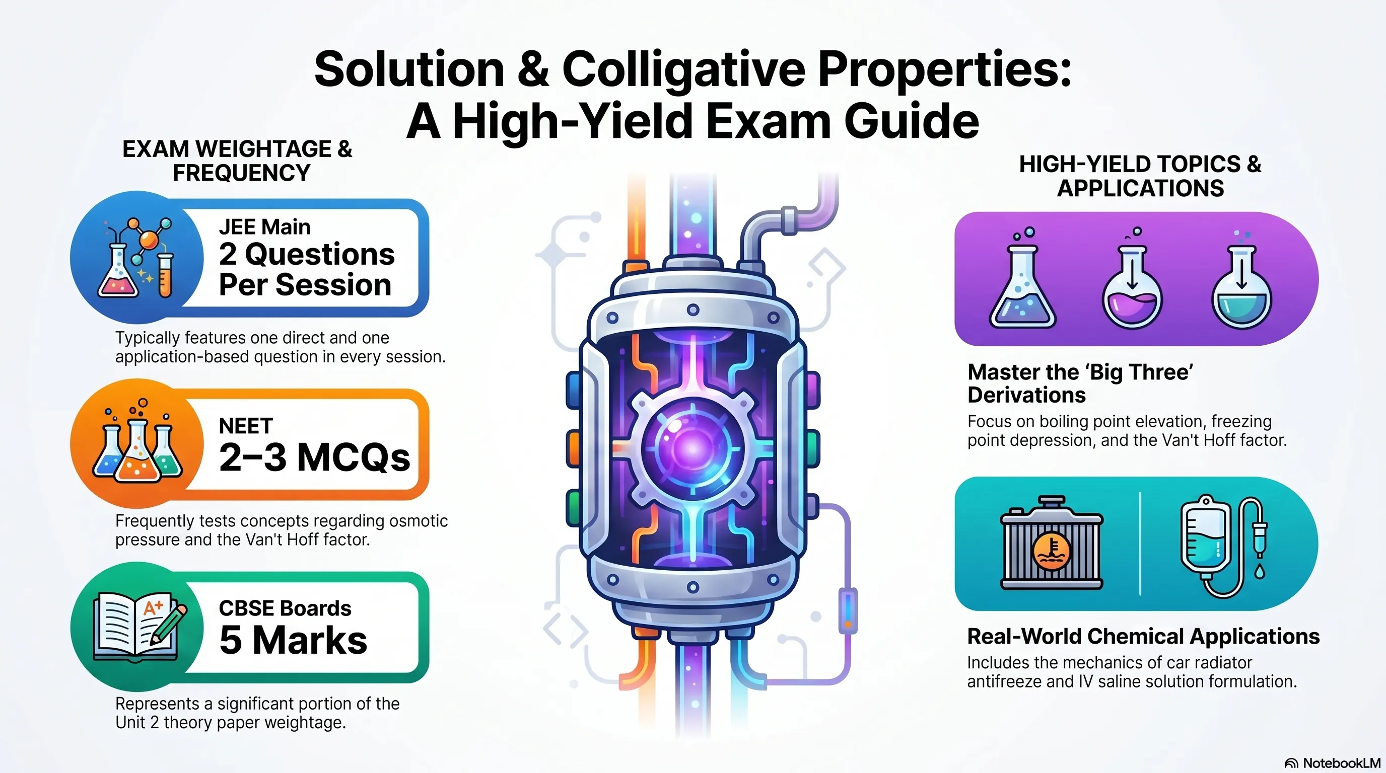 Solution & Colligative properties Notes for Class 12, IIT JEE & NEET