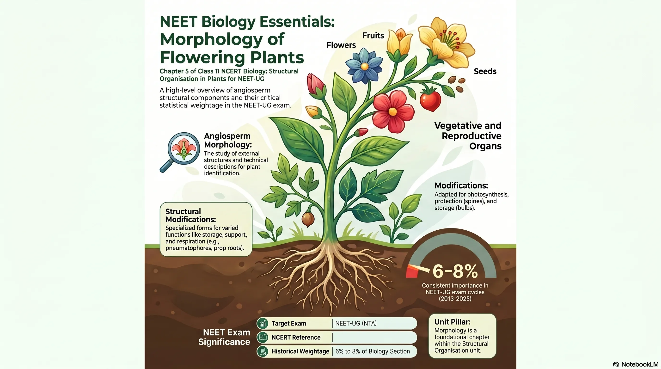 Morphology of flowering plants - NEET Previous Year Questions with Complete Solutions