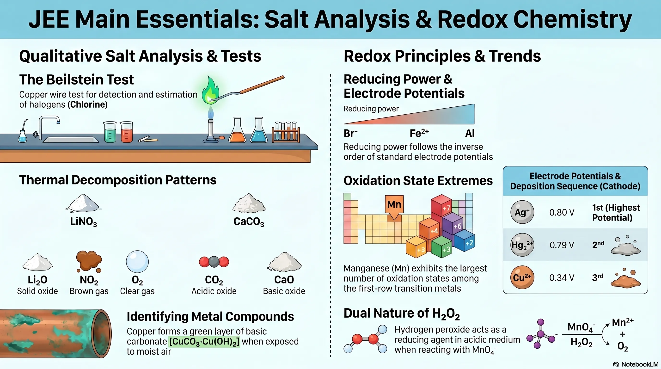 Salt Analysis - JEE Main Previous Year Questions with Solutions