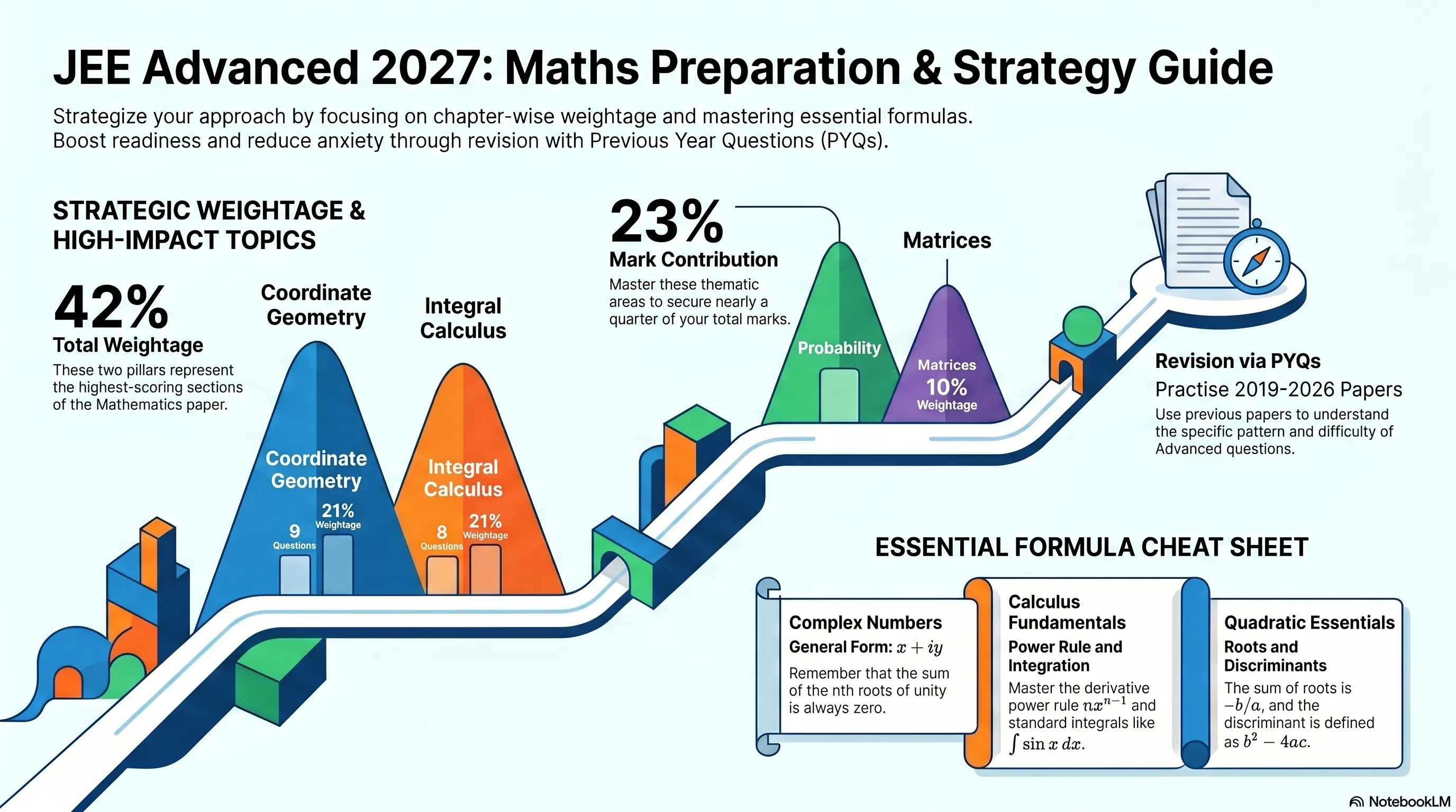 JEE Advanced 2027 Maths Revision Notes - PDF Download