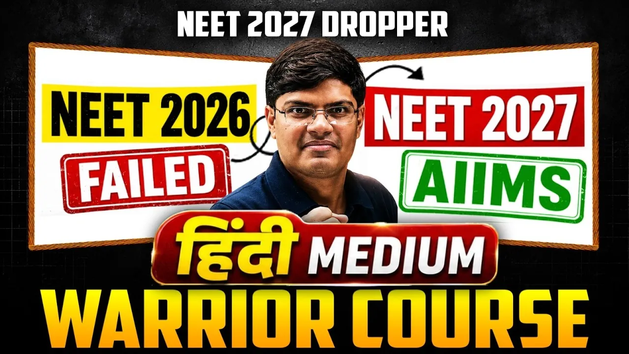 NEET 2027 Dropper Preparation: How to Crack AIIMS After a Difficult NEET 2026