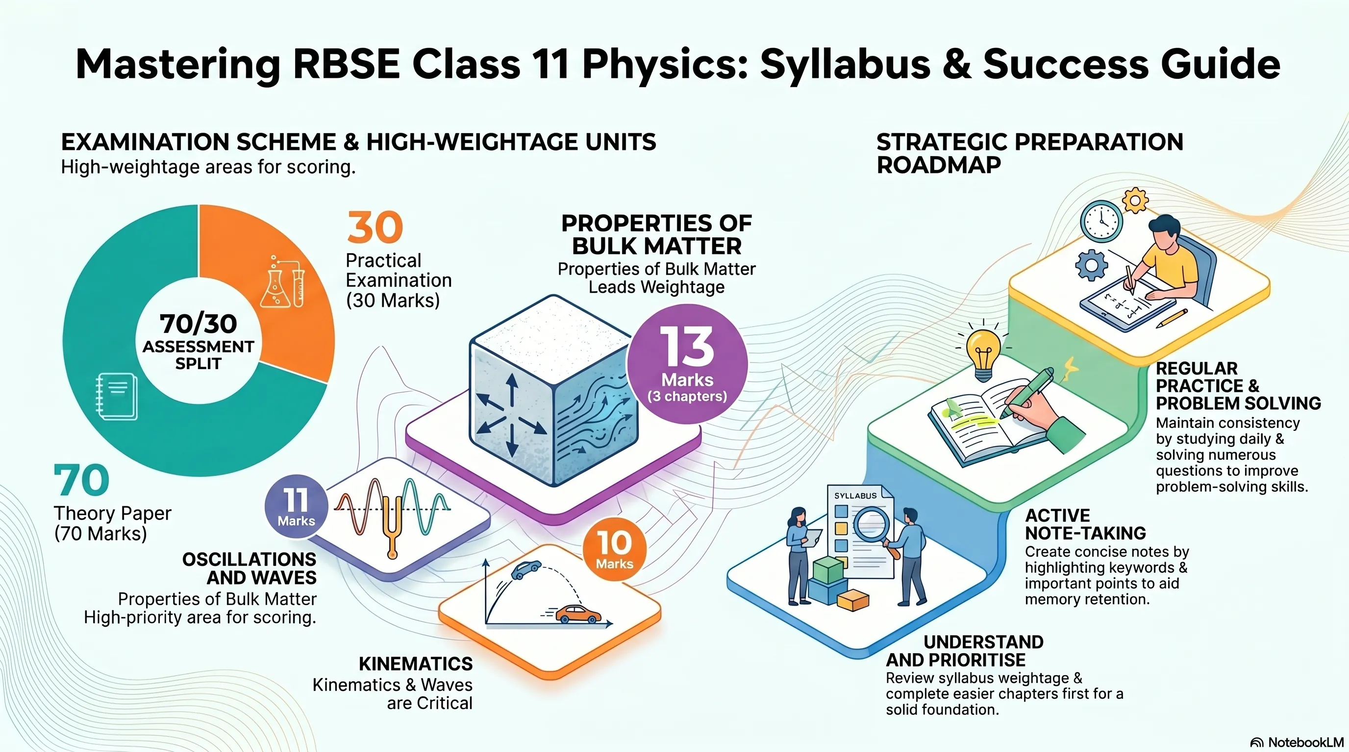 Rajasthan Board (RBSE) Syllabus for Class 11 Physics  PDF Download 
