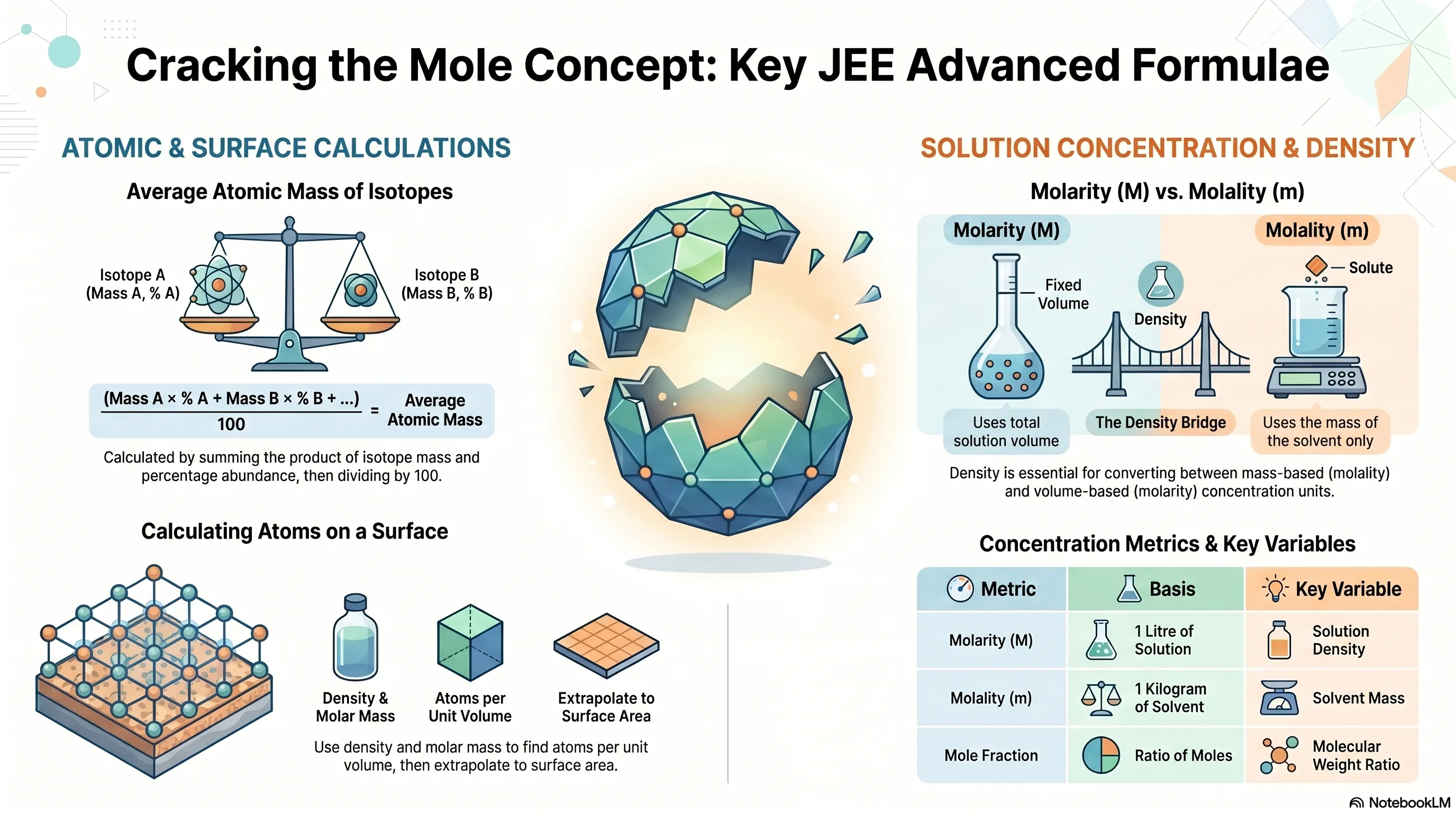 Mole Concept - JEE Advanced Previous Year Questions with Solutions