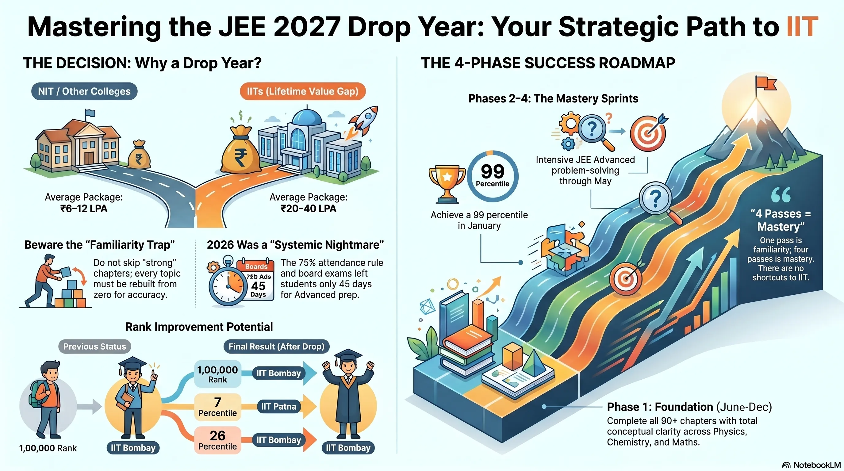 jee drop year preparation 
