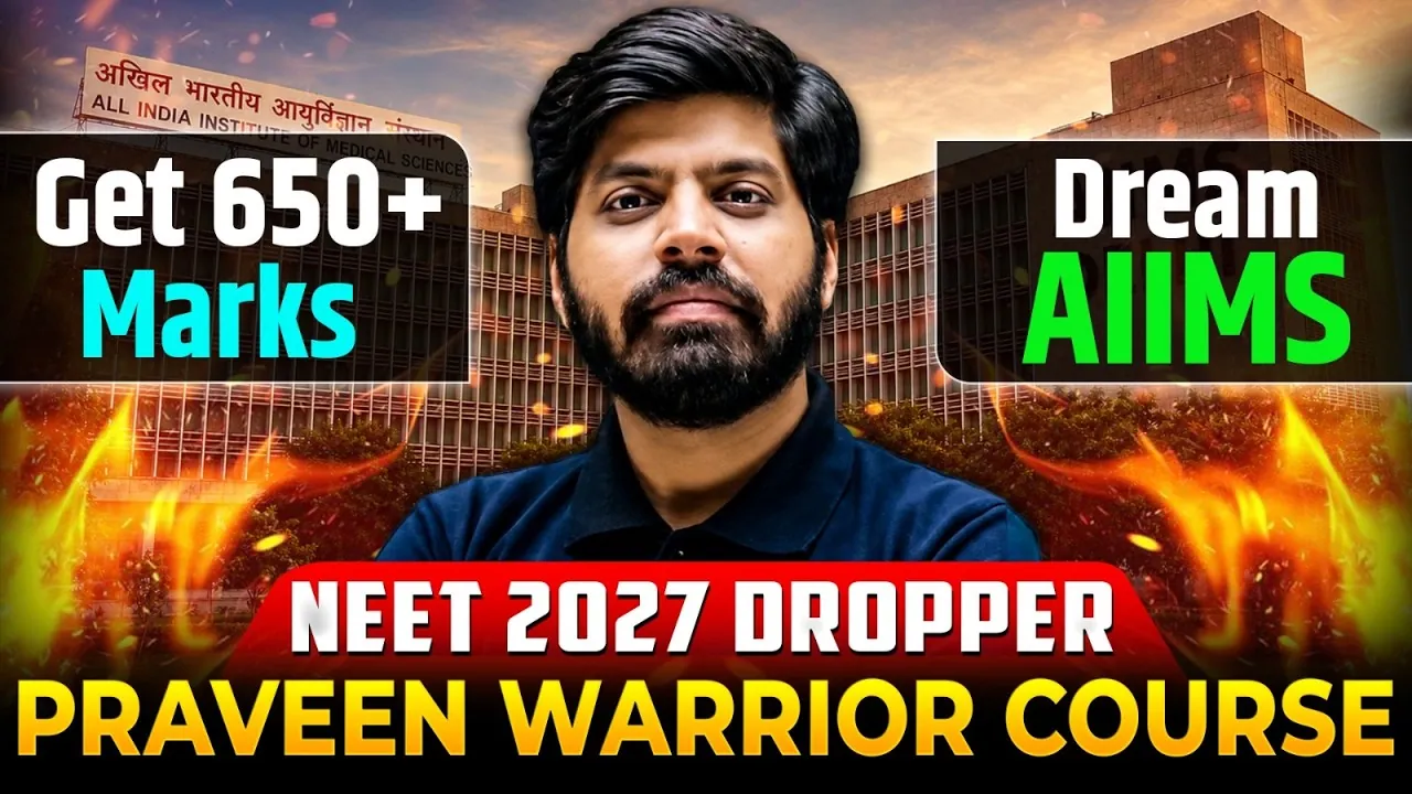 eSaral NEET Dropper Batch 2027: One-Year AIIMS Roadmap