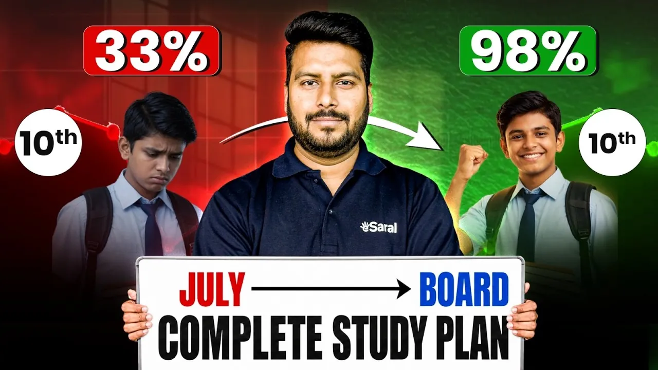 Class 10 Board Exam Preparation Strategy: How to Recover 3 Lost Months and Still Aim for 95%