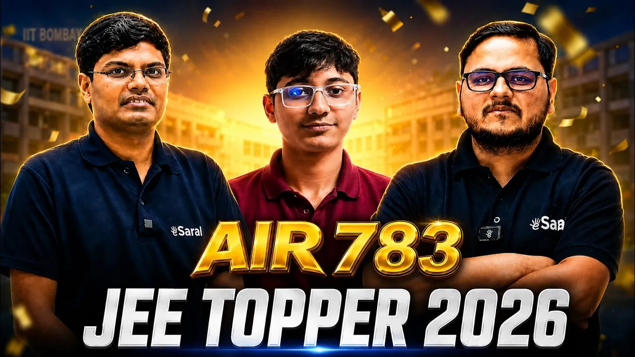 JEE Advanced Success Story: How Ajenish Secured AIR 783 and IIT Bombay Electrical