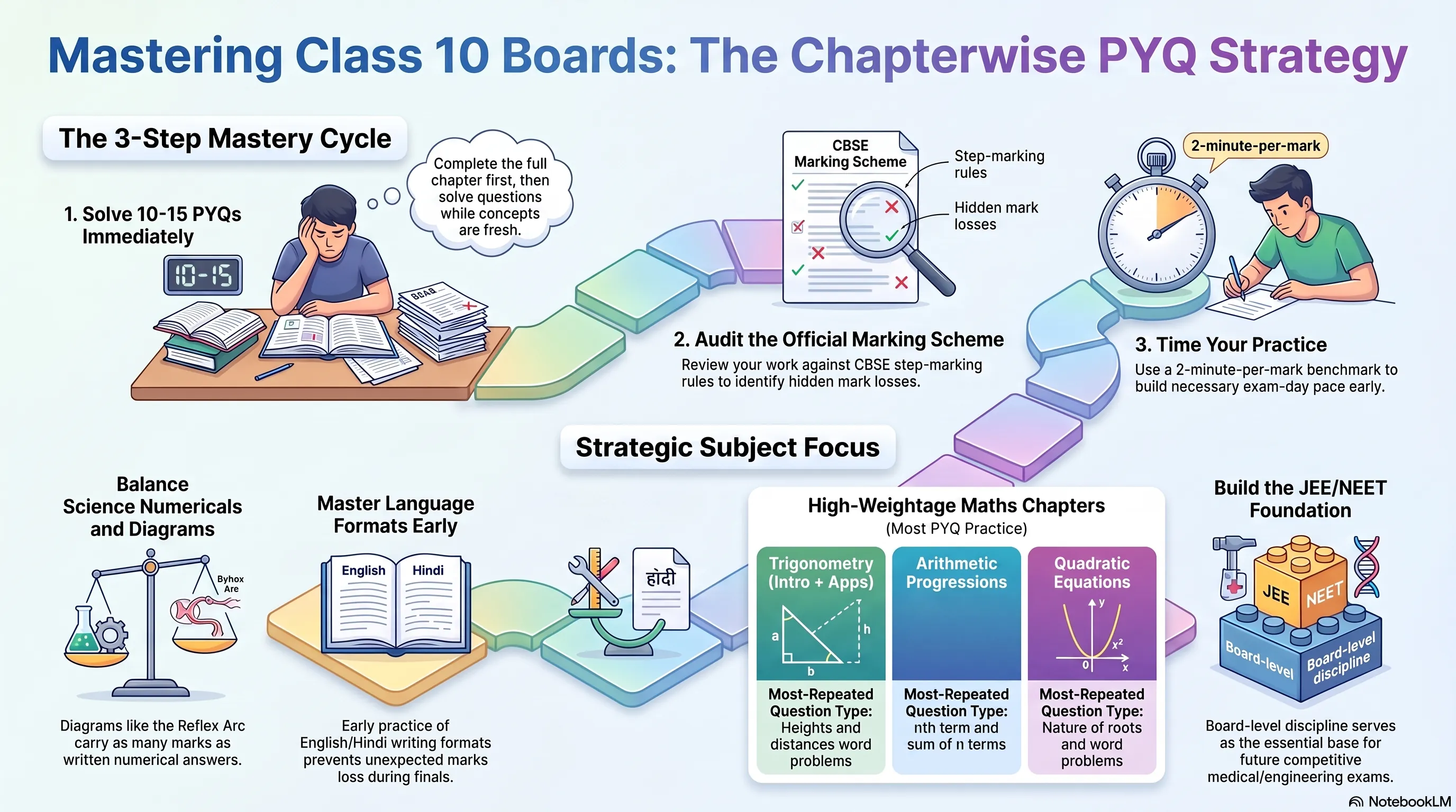 Class 10 Chapterwise PYQs: Maths, Science, English, Hindi (2026)