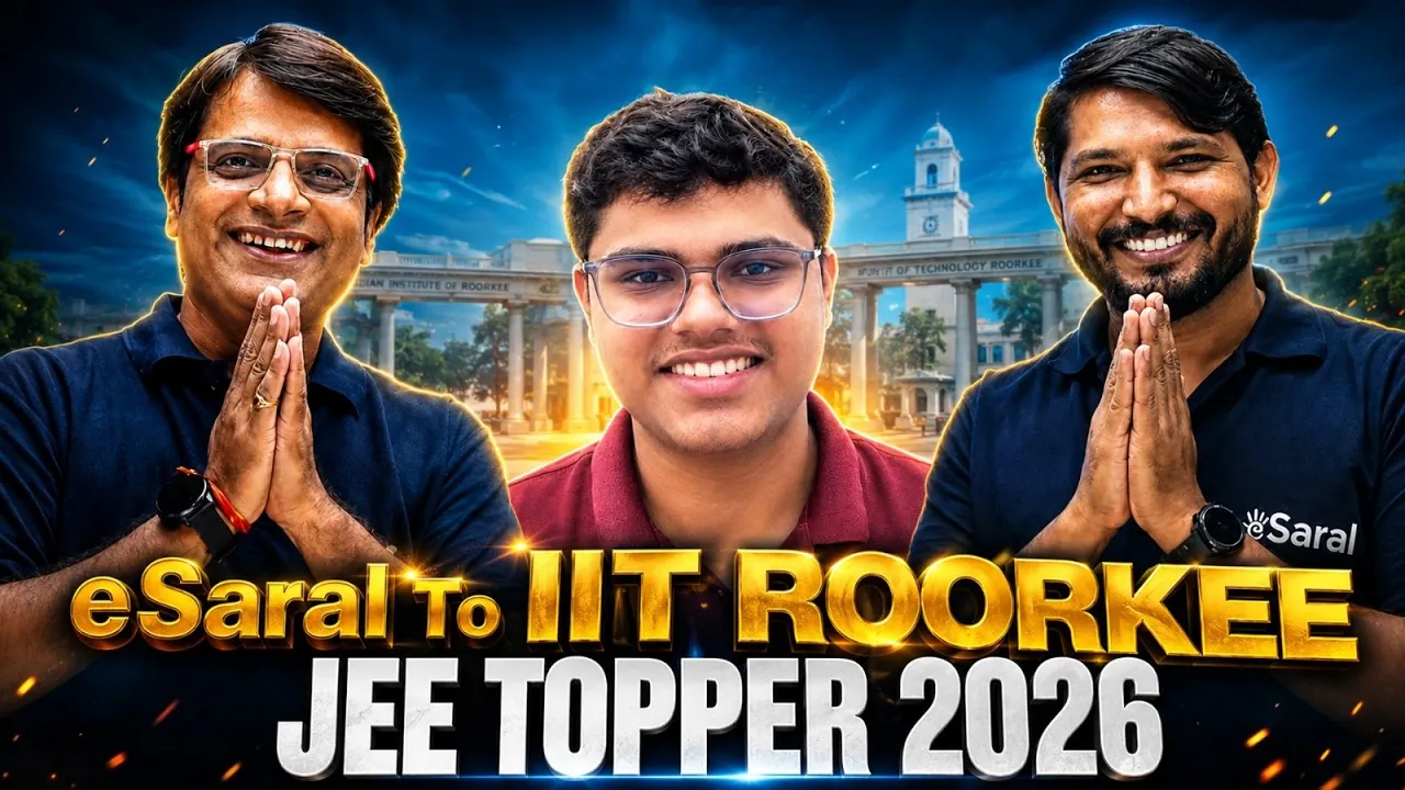How a Drop Year, Right Guidance and Consistent Practice Helped an eSaral Student Reach IIT Roorkee