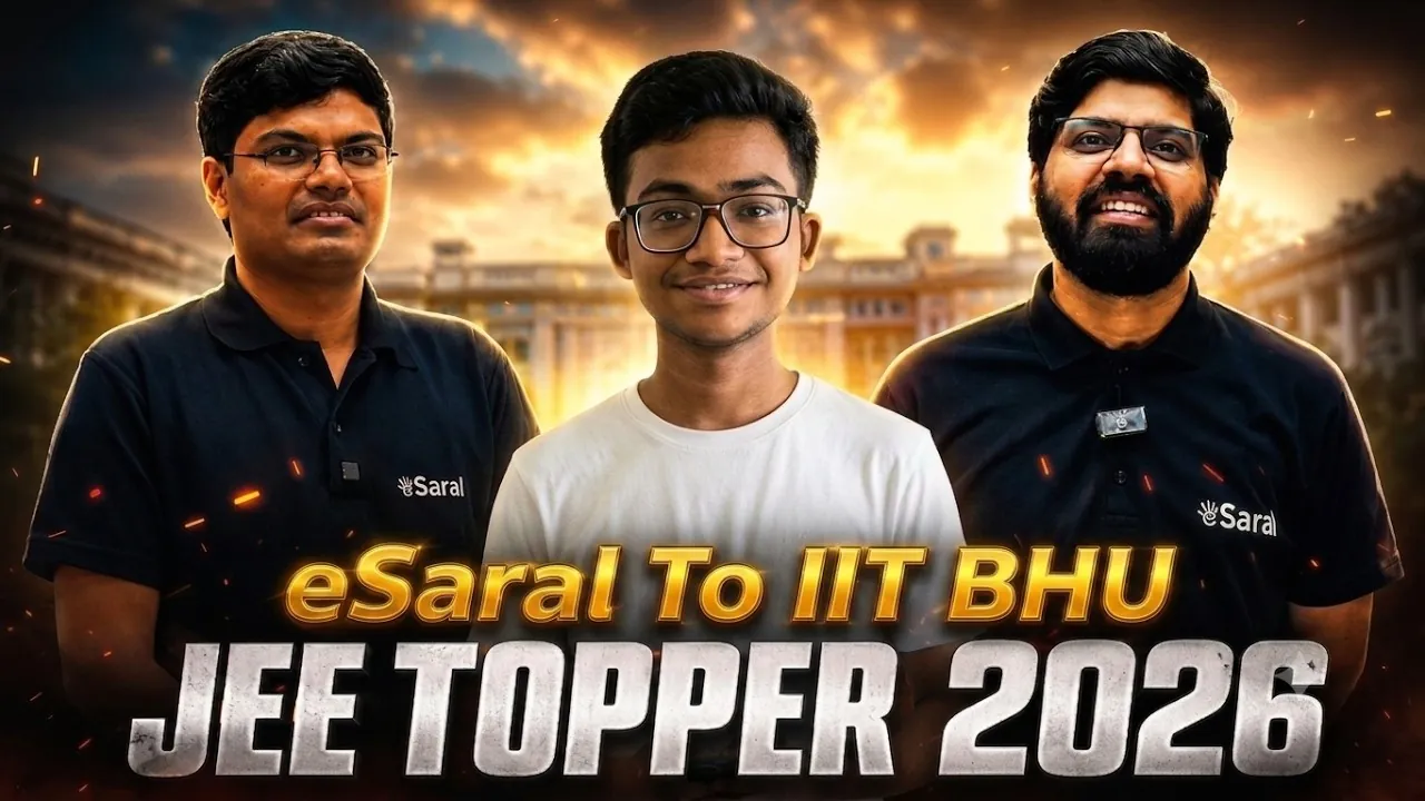 How eSaral Student Secured IIT BHU Electronics Through Advanced Test Practice and Smart Preparation