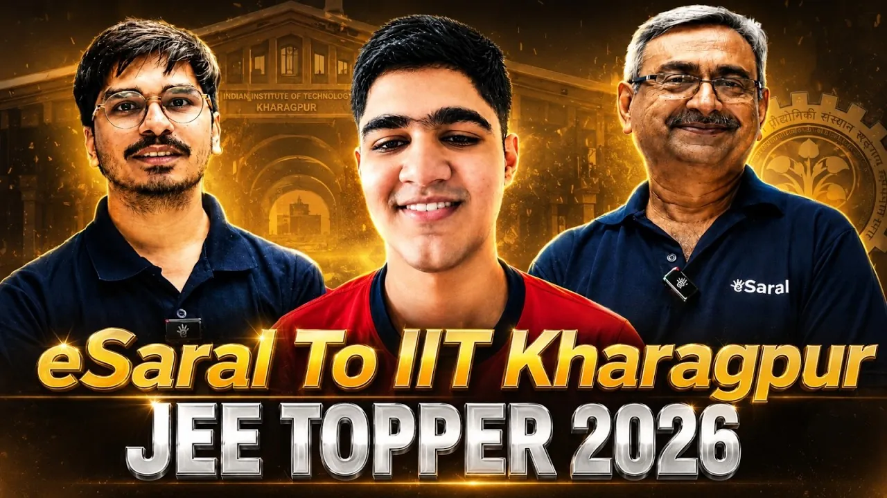 Artharv’s JEE 2026 Success Story with eSaral