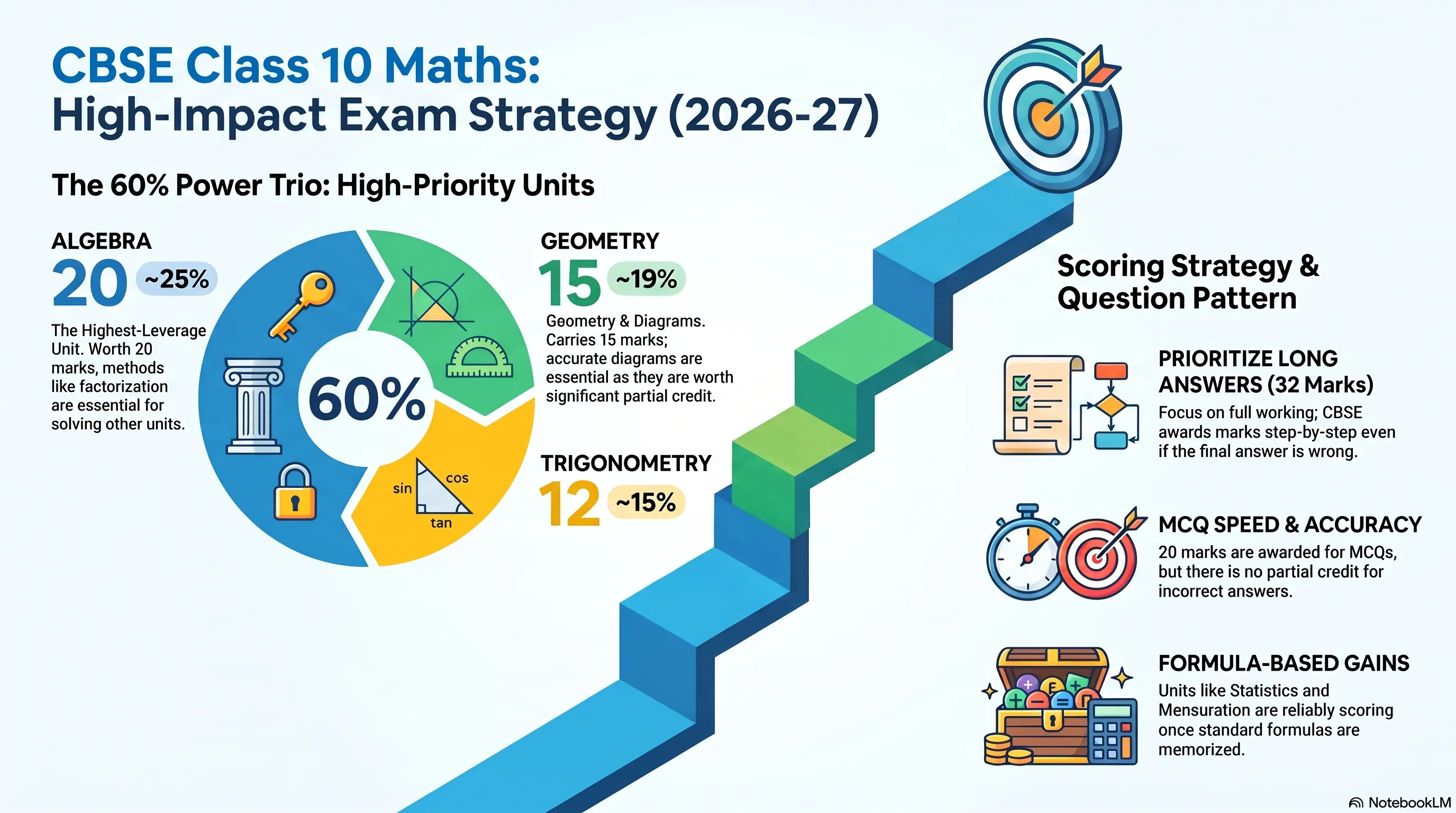 CBSE Class 10 Maths Revision Notes: Chapter-Wise Notes With Marks Weightage (2026-27)