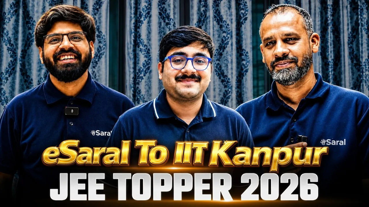 JEE 2026 Success Story: Toshan’s Journey to IIT Kanpur Mechanical Engineering with eSaral