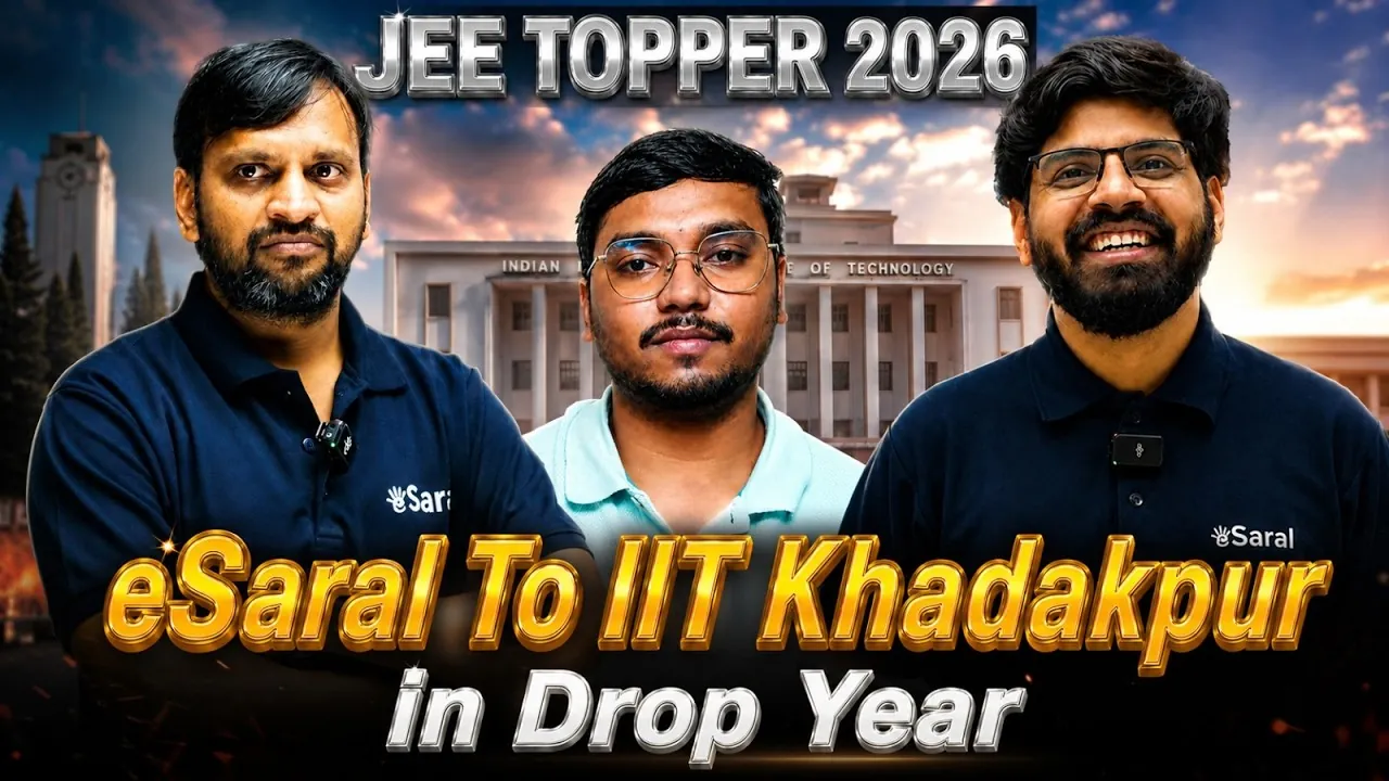 JEE 2026 Success Story: Surya’s Journey to IIT Khadakpur Mechanical with eSaral