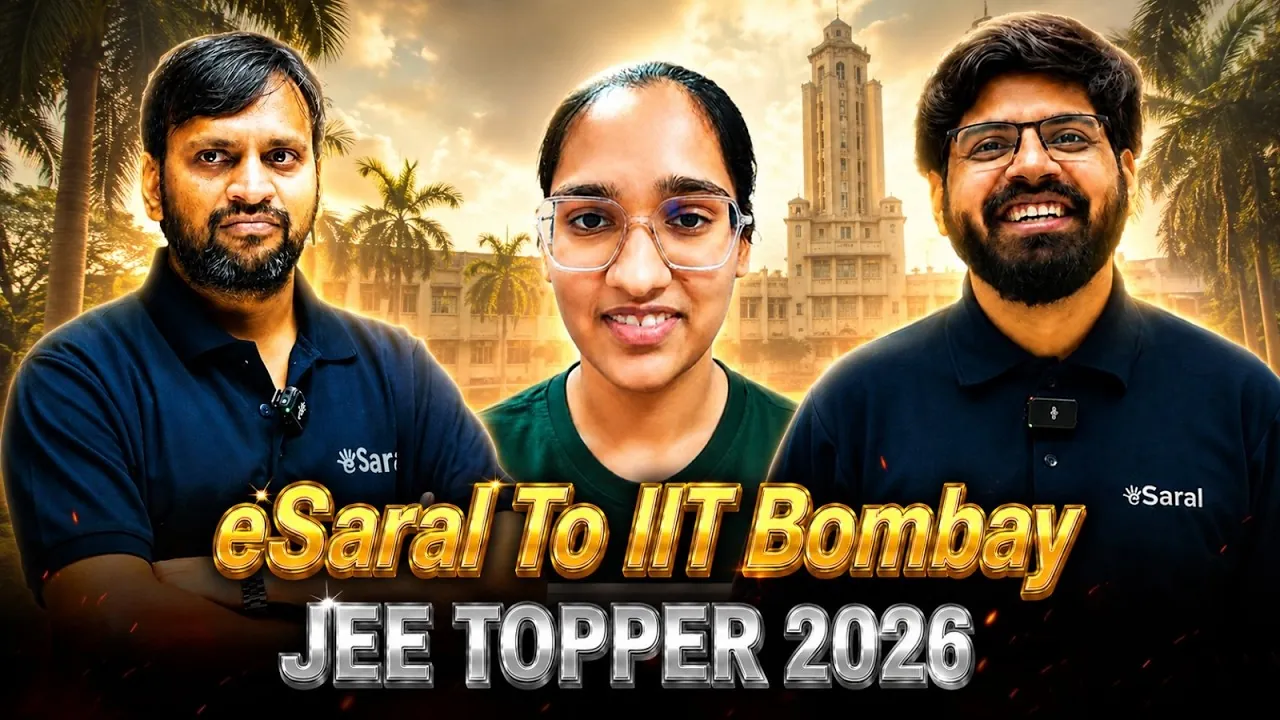 From Around 80,000 JEE Main Rank to IIT Bombay Electrical: Gautami Agarwal’s eSaral Success Story