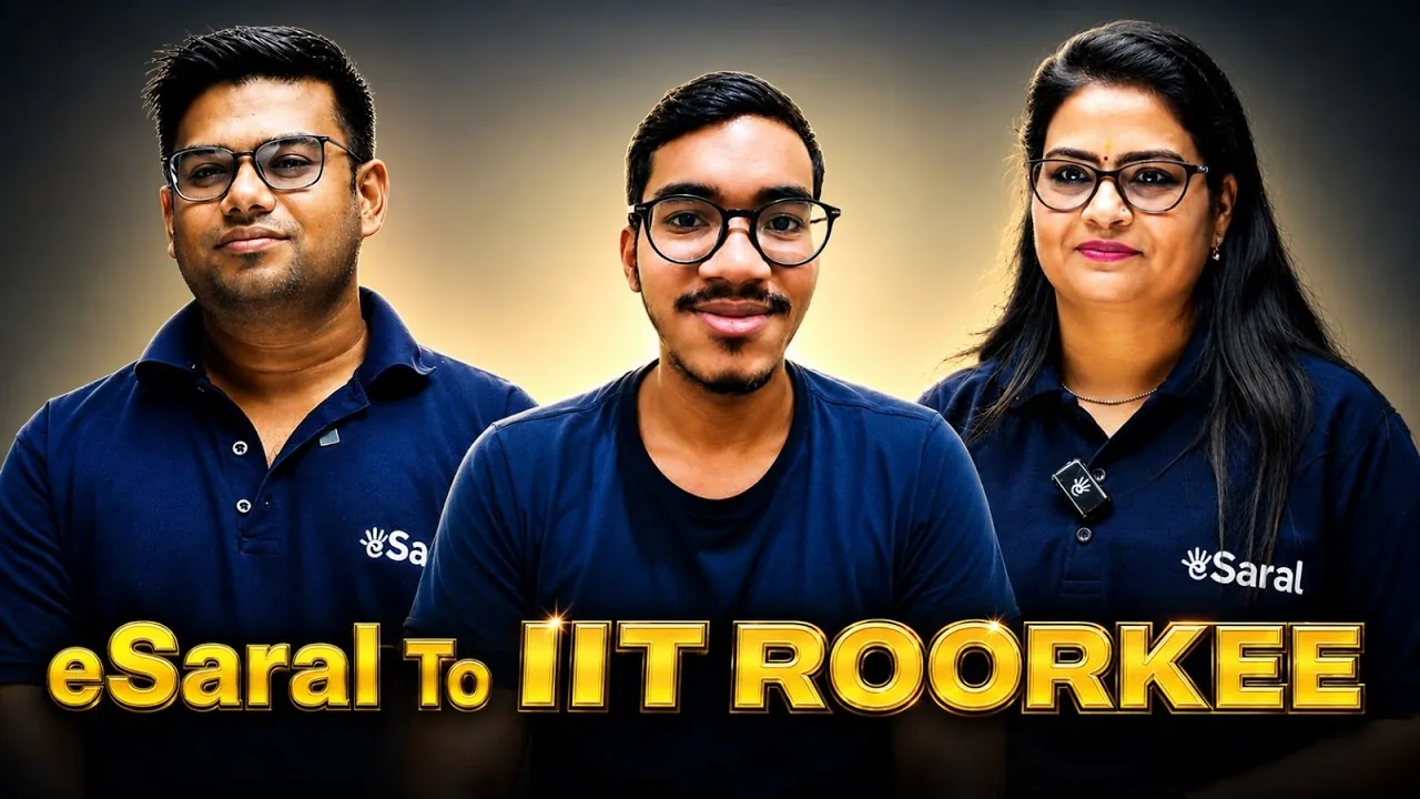 From Missing the Mathematics Cut-Off to IIT Roorkee: Bhupesh’s eSaral Success Story