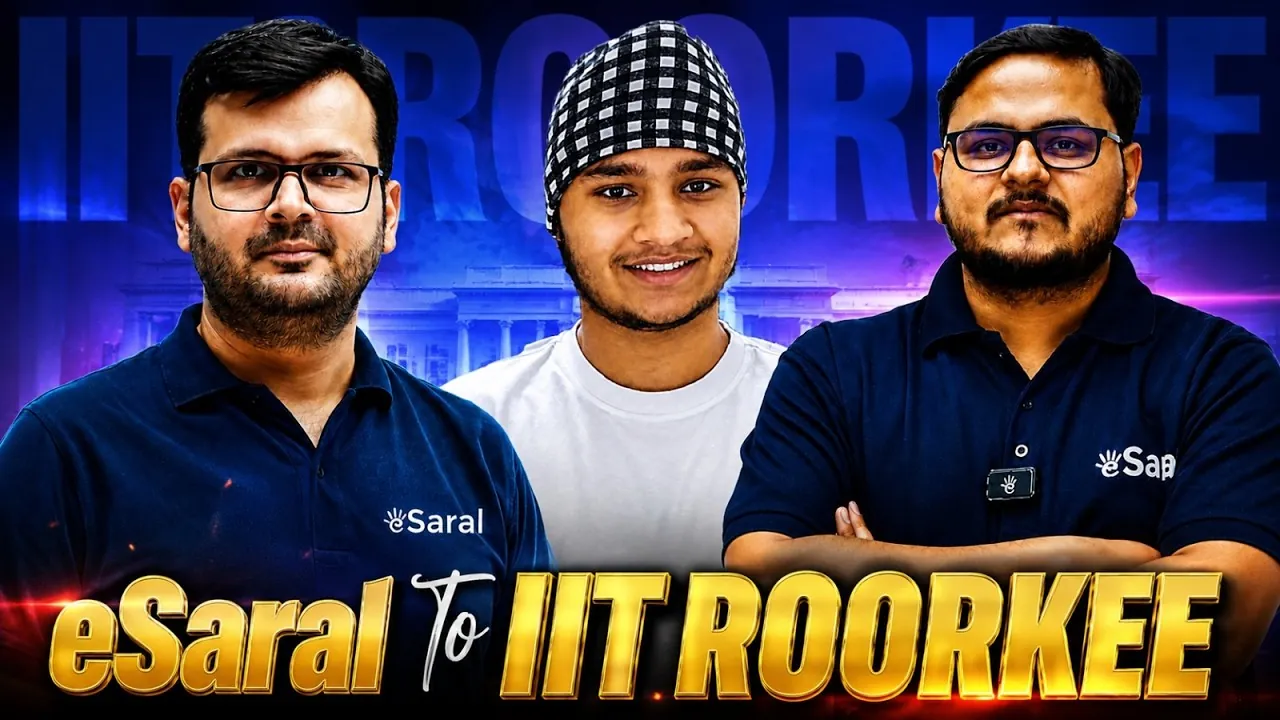 How Arshdeep Achieved IIT Roorkee CSE with Consistent Preparation and eSaral Mission IIT