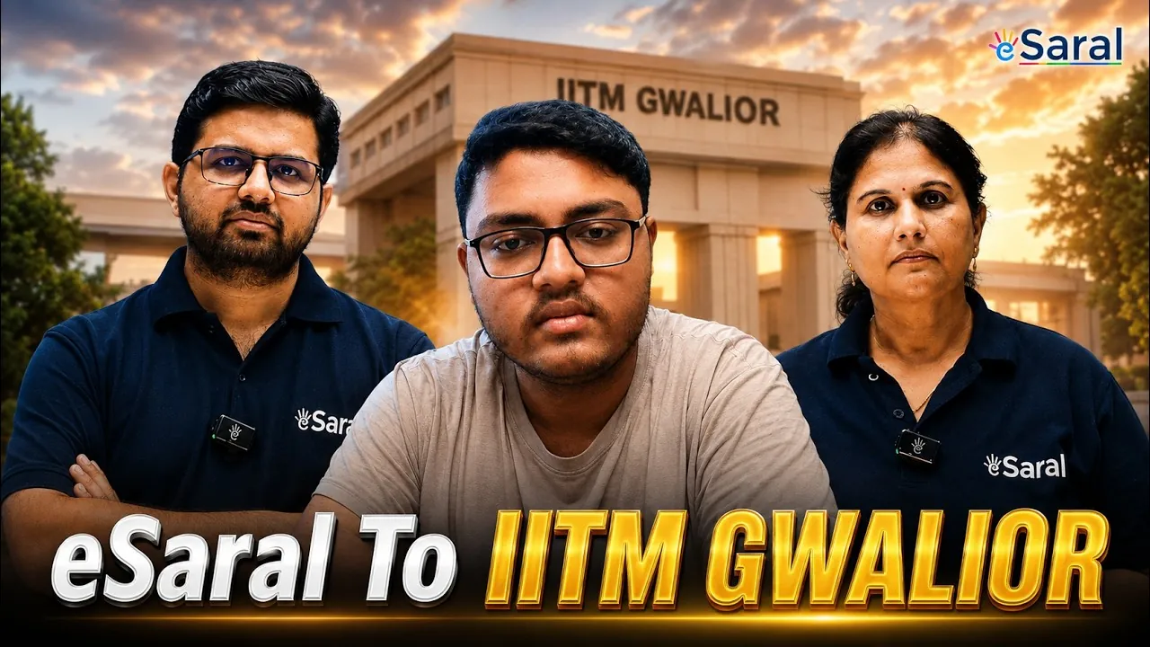 Atul’s eSaral JEE Dropper Success Story: From 98.55 to 99.31 Percentile