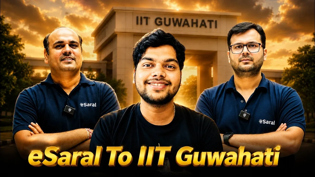 Ridh’s eSaral Dropper Journey to IIT Guwahati : From 94 to Around 98 Percentile