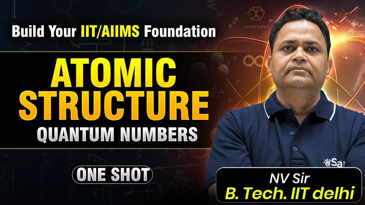 Quantum Numbers Notes – Atomic Structure for JEE (Class 11)