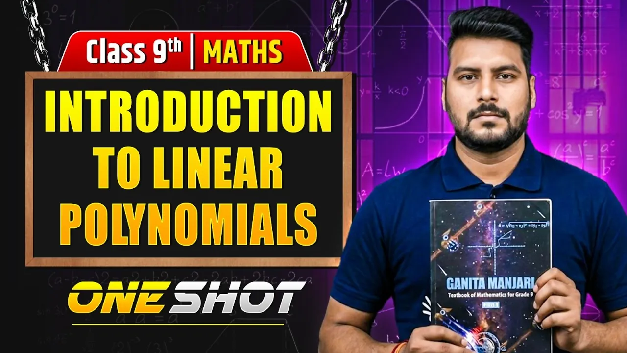Class 9 Maths Chapter 2: Introduction to Linear Polynomial Notes