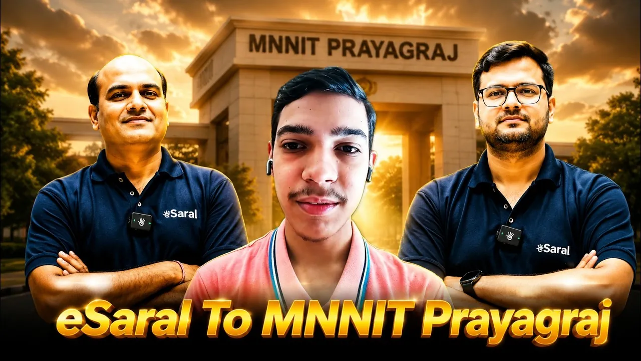 Choosing MNNIT Allahabad Over IIT: Jeet’s eSaral JEE Success Story
